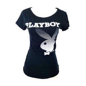 Vintage PLAYBOY Scoop Neck Tee